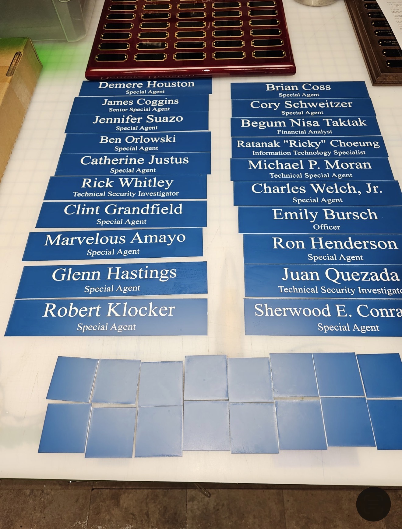 Laser engraving example 2