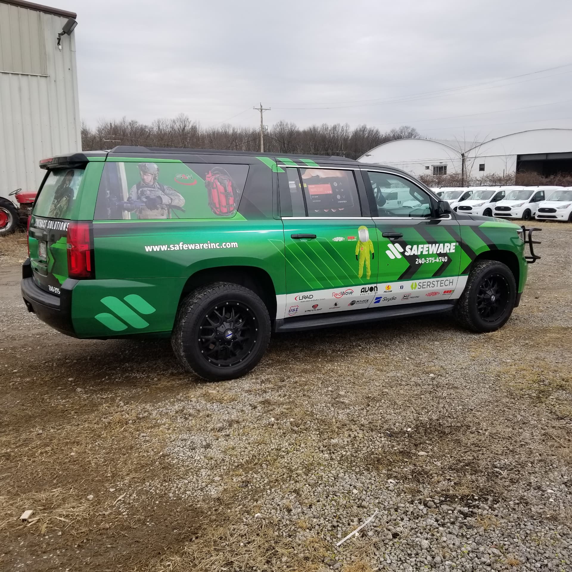 Full vehicle wrap, Safeware